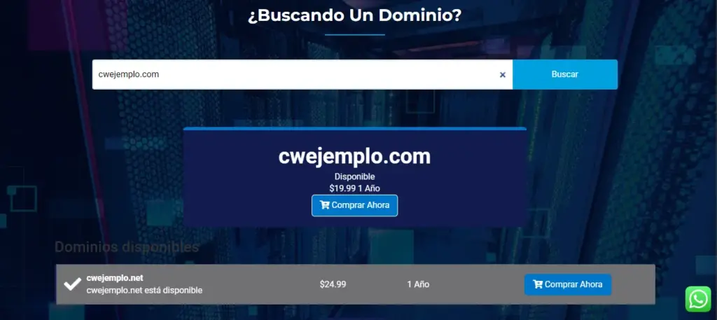 comprar tu primer dominio